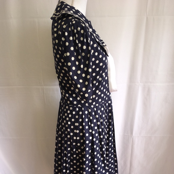 Laura Ashley vintage sailor dress stain on ribbon - Picture 7 of 8